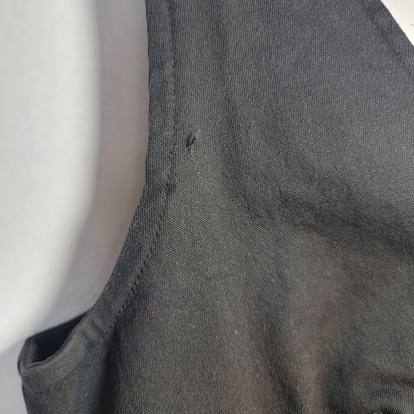 BLACK Mexx V-neck vintage mini dress. - Picture 5 of 10